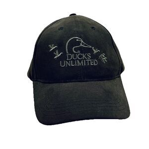 Ducks Unlimited DU Leader Hat Cap Strap Adjustable Embroidered & Print